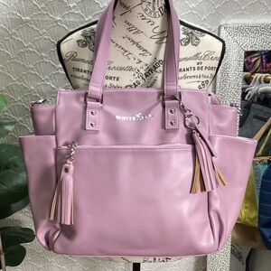 White Elm Gemini Mini Heather Purple with Purple Lining 💜 RETIRED 💜 Beautiful 😻